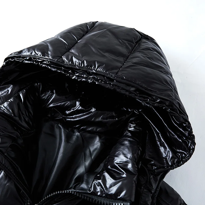 Noa | Glanzend pufferjack
