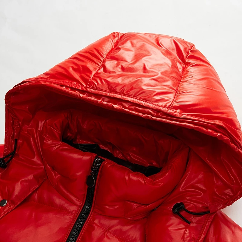 Noa | Glanzend pufferjack