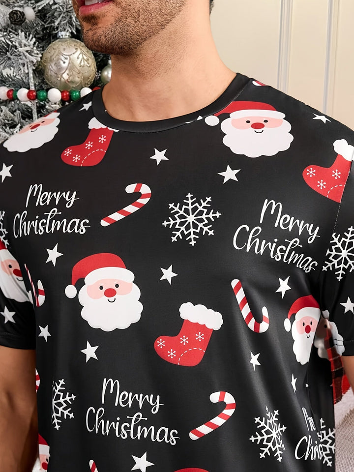 Noah | Feestelijke kerstpyjama set voor heren