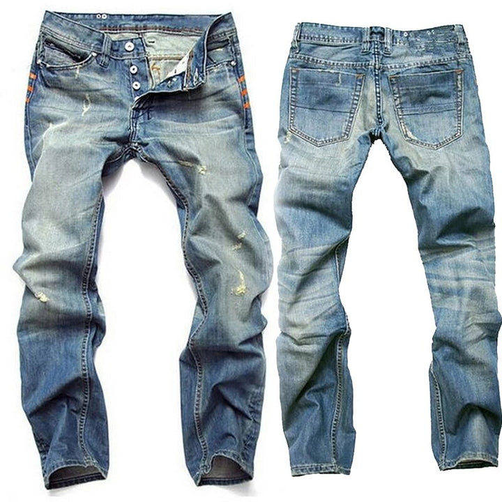 Legend | Gescheurde denim jeans voor heren