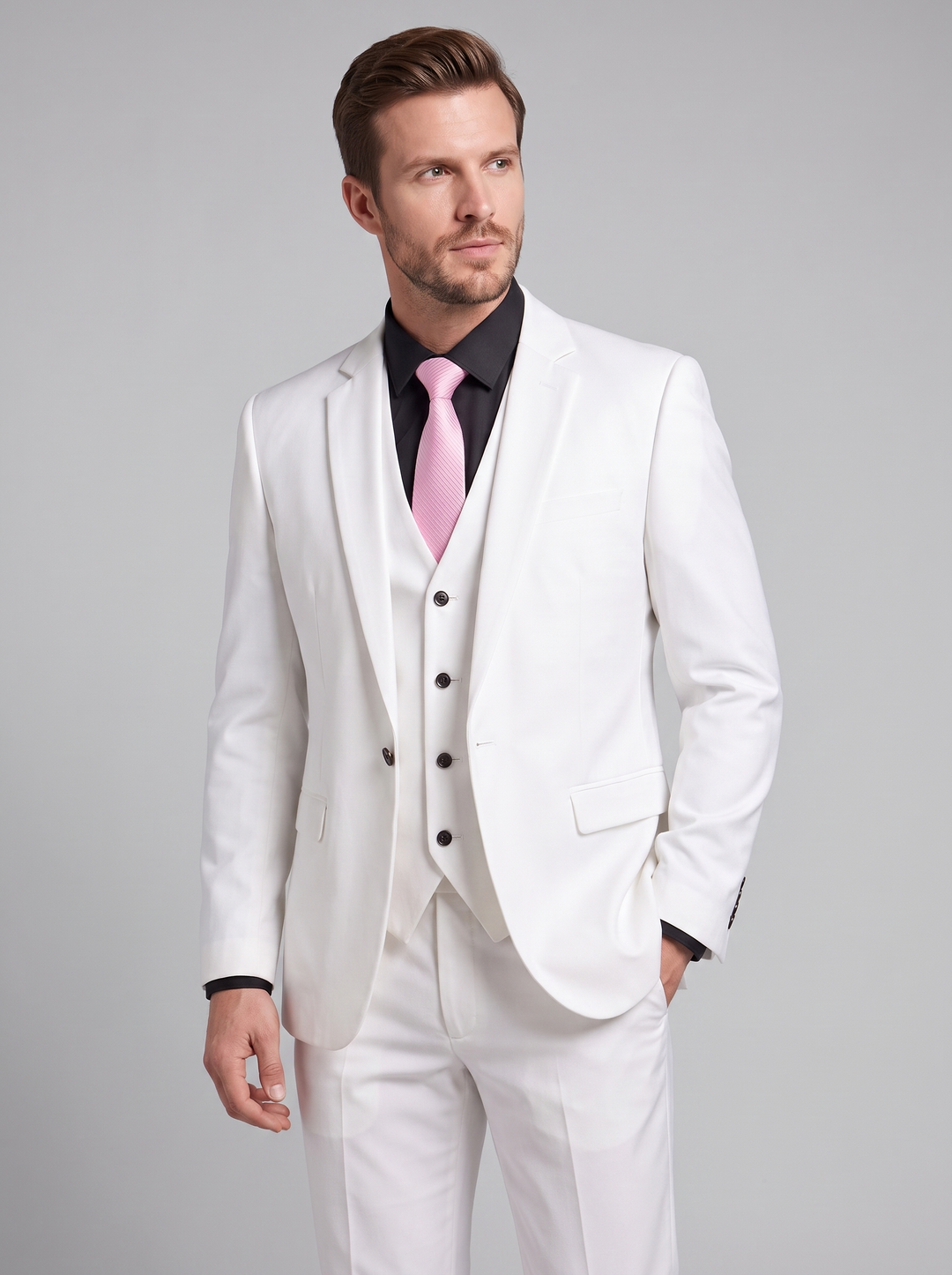 Pak Heren Slim Fit Formeel Tweeluik