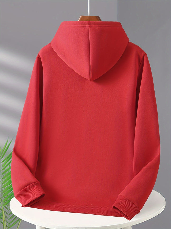 Papaclaus | Kerstman hoodie met zak en lange mouw