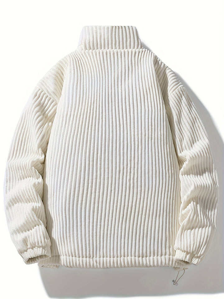Pim | Corduroy winterjas in casual stijl