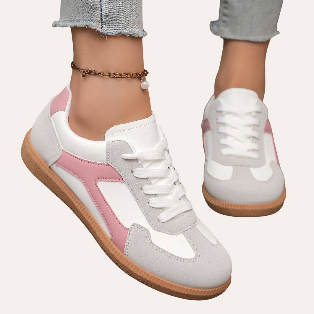 Lichtgewicht Sneakers Vrouwen met Veters en Anti Slip Zool