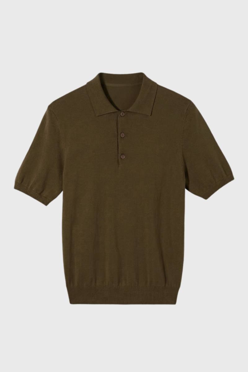 Polo Shirt Heren - Gebreid met Korte Mouwen | Klassiek