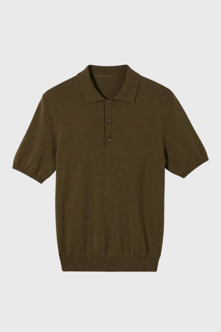 Polo Shirt Heren - Gebreid met Korte Mouwen | Klassiek