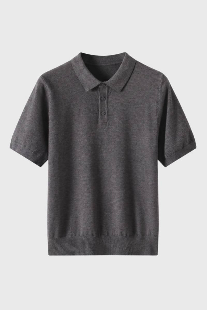 Polo Shirt Heren - Korte Mouwen met Gebreide Boord | Klassiek