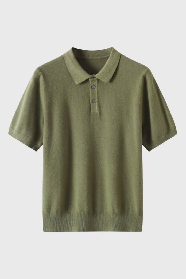 Polo Shirt Heren - Korte Mouwen met Gebreide Boord | Klassiek