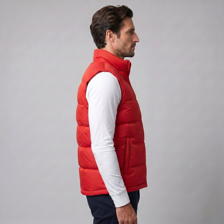 Quilted Padded Gilet Heren Winter Casual