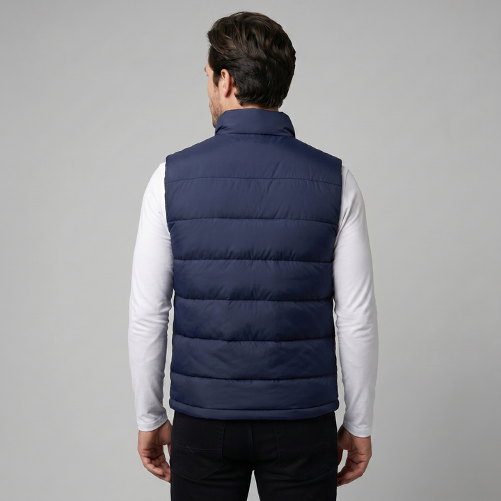 Quilted Padded Gilet Heren Winter Casual
