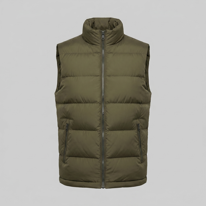 Quilted Padded Gilet Heren Winter Casual