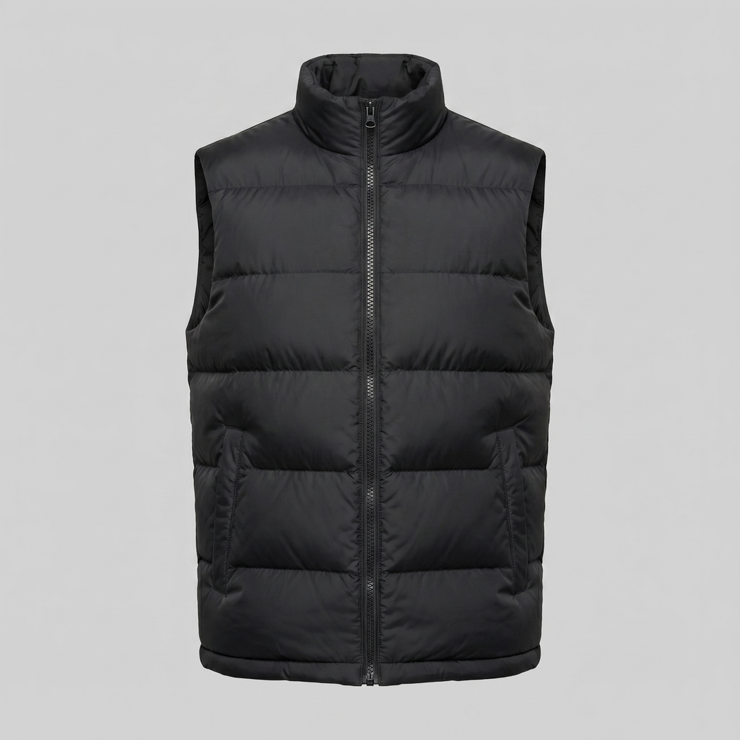 Quilted Padded Gilet Heren Winter Casual