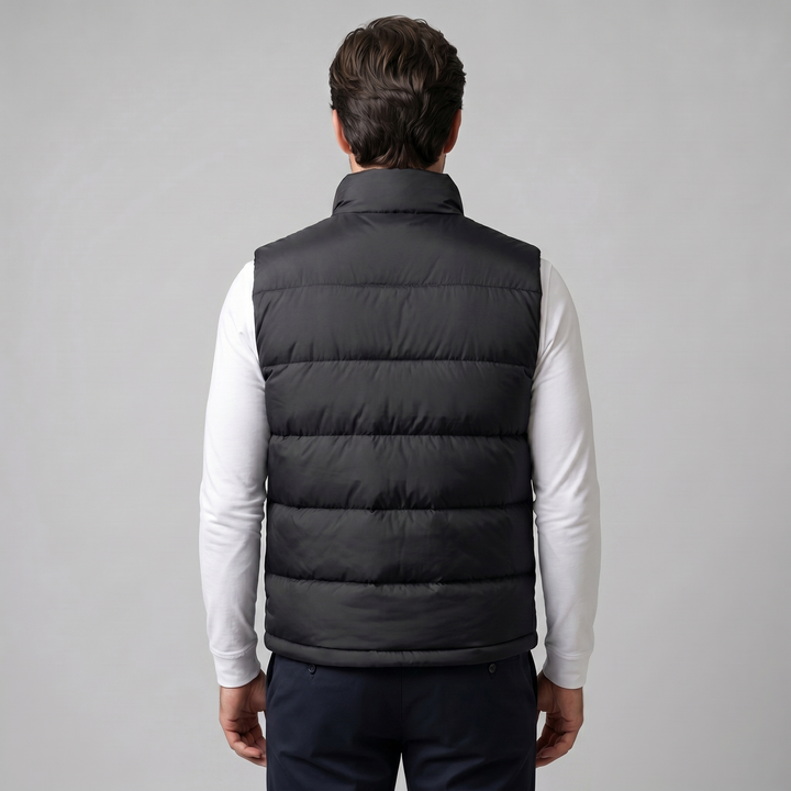 Quilted Padded Gilet Heren Winter Casual