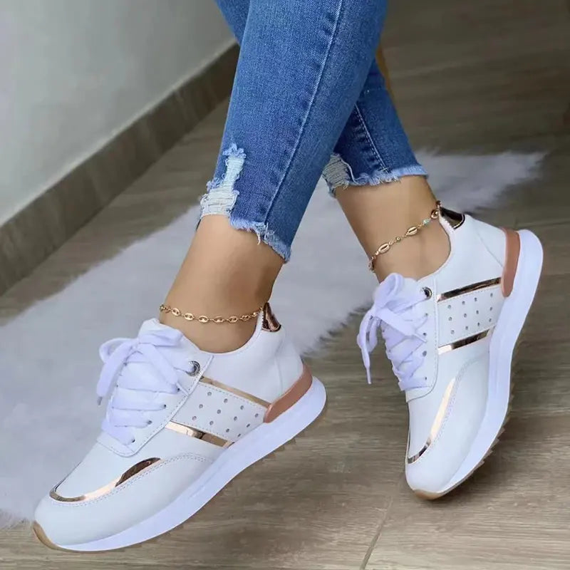 Lichtgewicht Dames Orthopedische Sneakers Met Comfort Fit