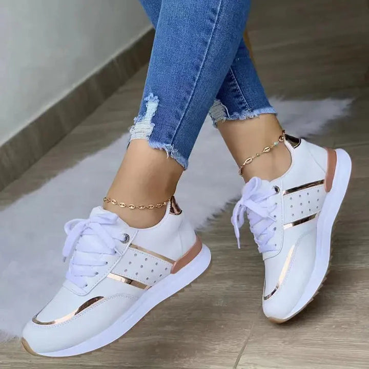 Lichtgewicht Dames Orthopedische Sneakers Met Comfort Fit