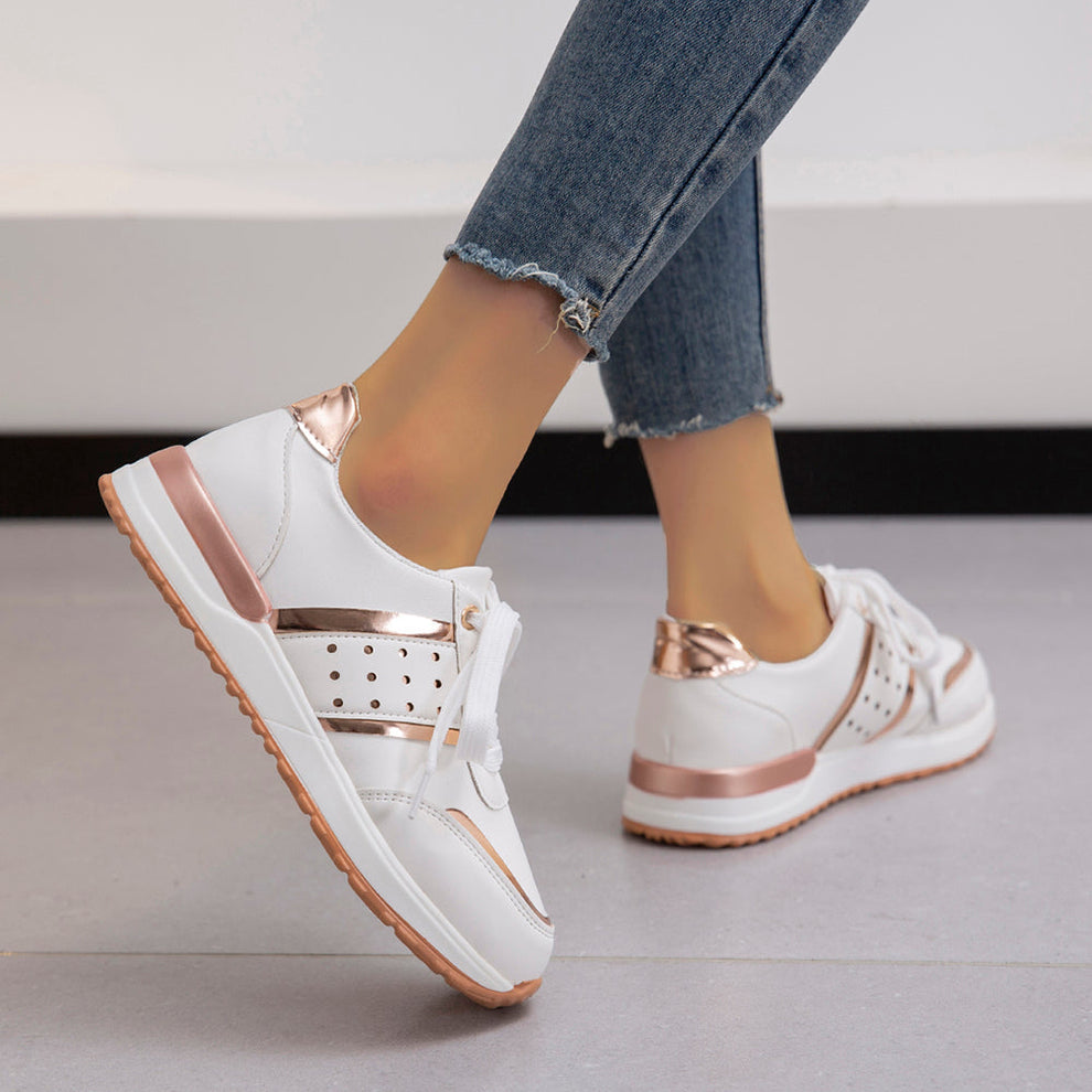 Lichtgewicht Dames Orthopedische Sneakers Met Comfort Fit