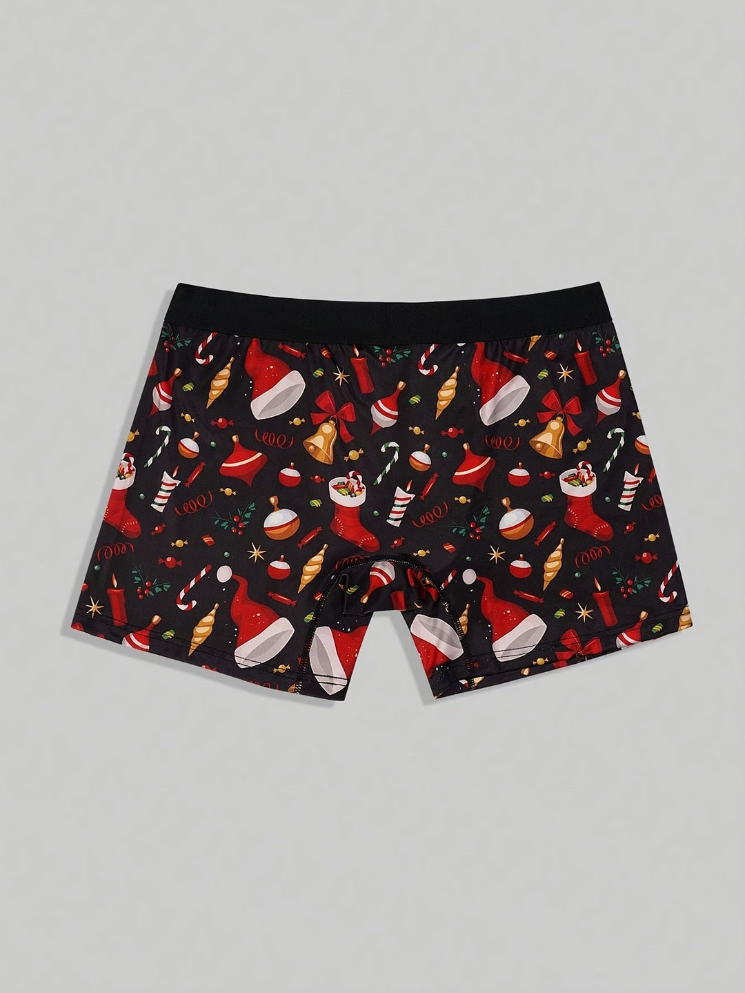 Ruben | Stijlvolle heren kerst kattenprint boxer briefs