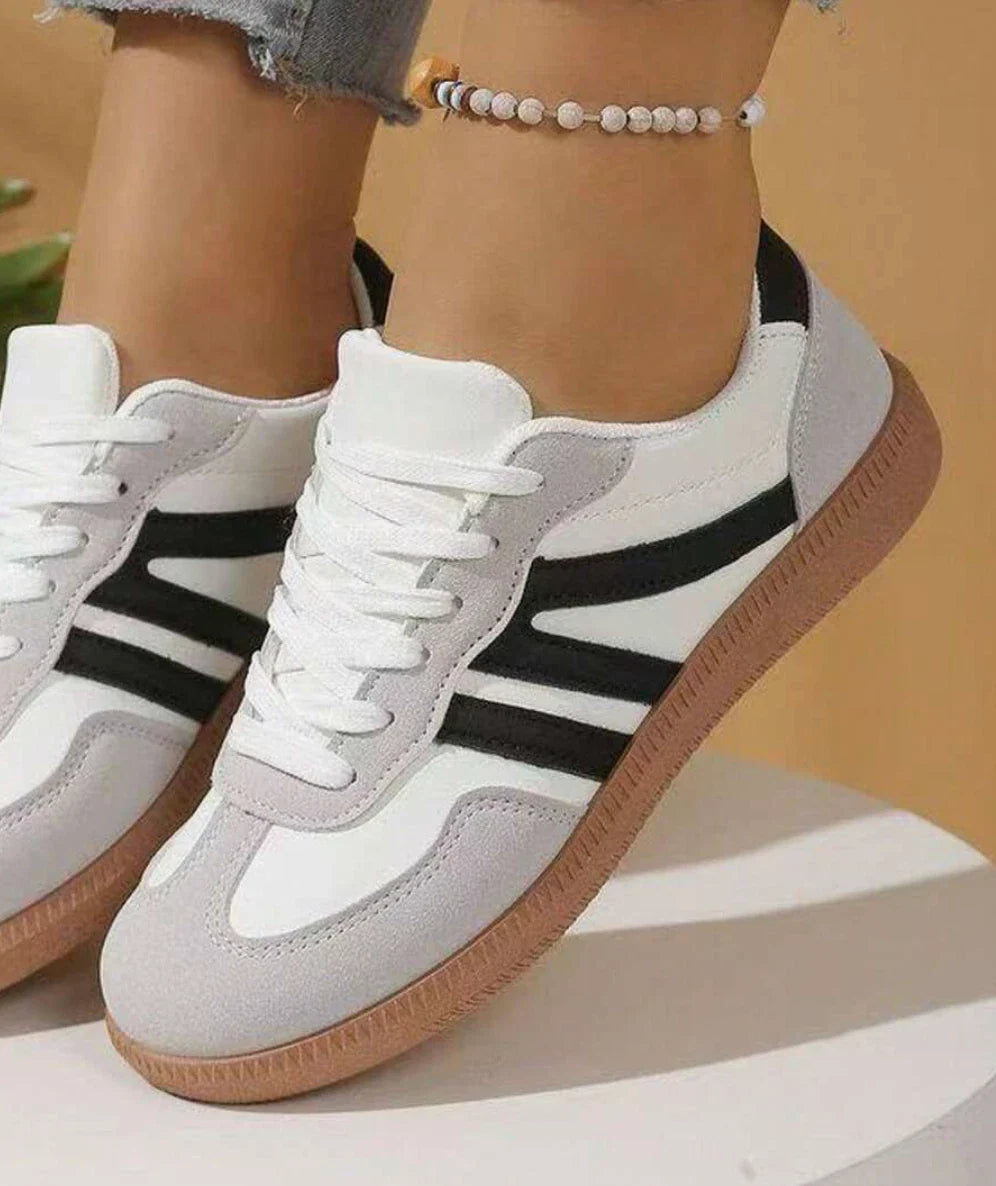 Lichtgewicht Sneakers Vrouwen met Veters en Anti Slip Zool