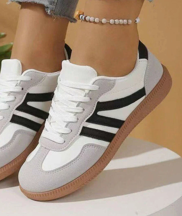 Lichtgewicht Sneakers Vrouwen met Veters en Anti Slip Zool