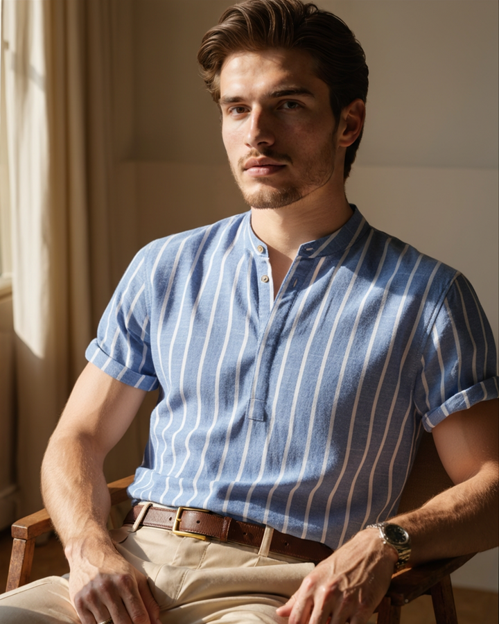 Sailor Polo Shirts Heren Korte Mouwen Casual