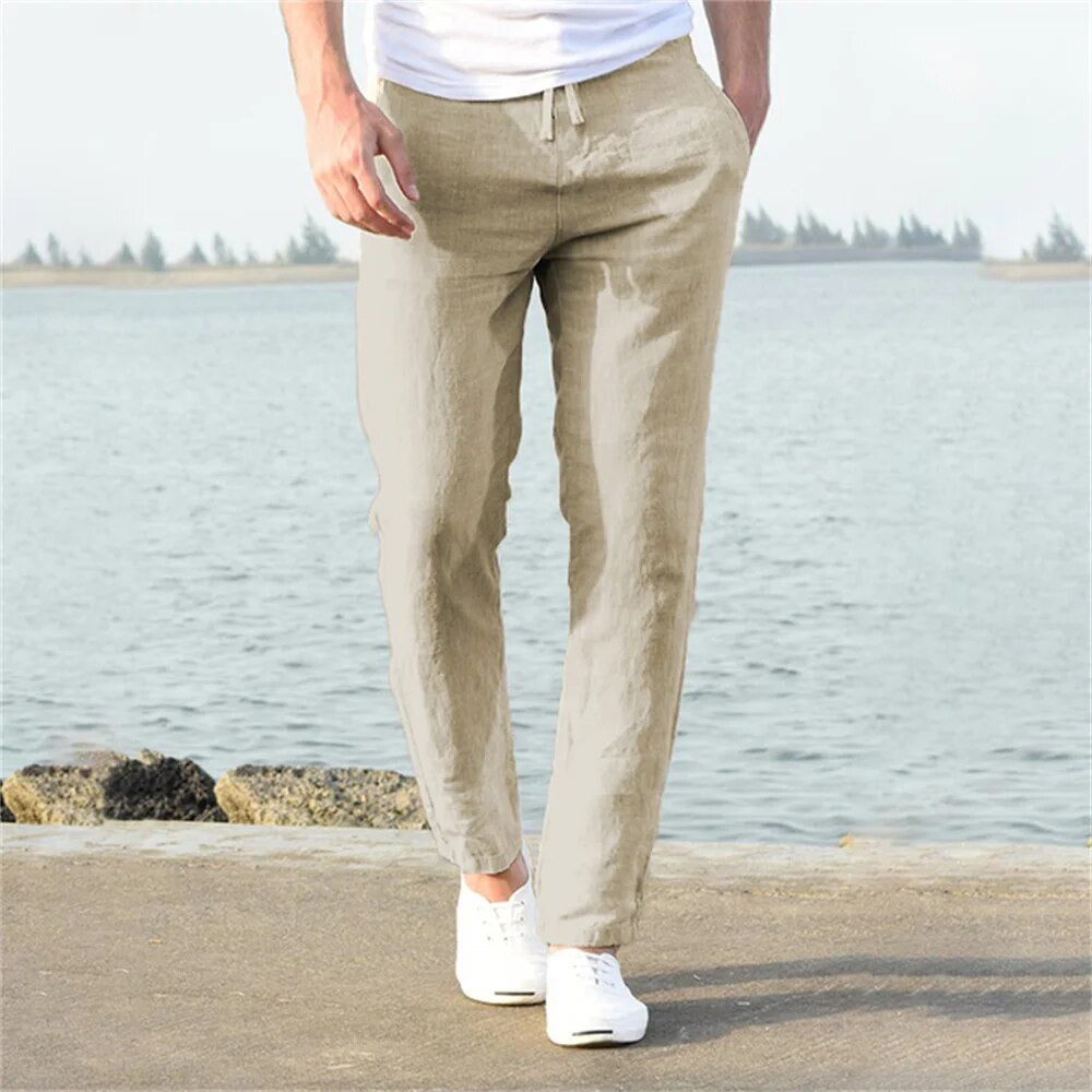 Sander | Heren luchtige broek