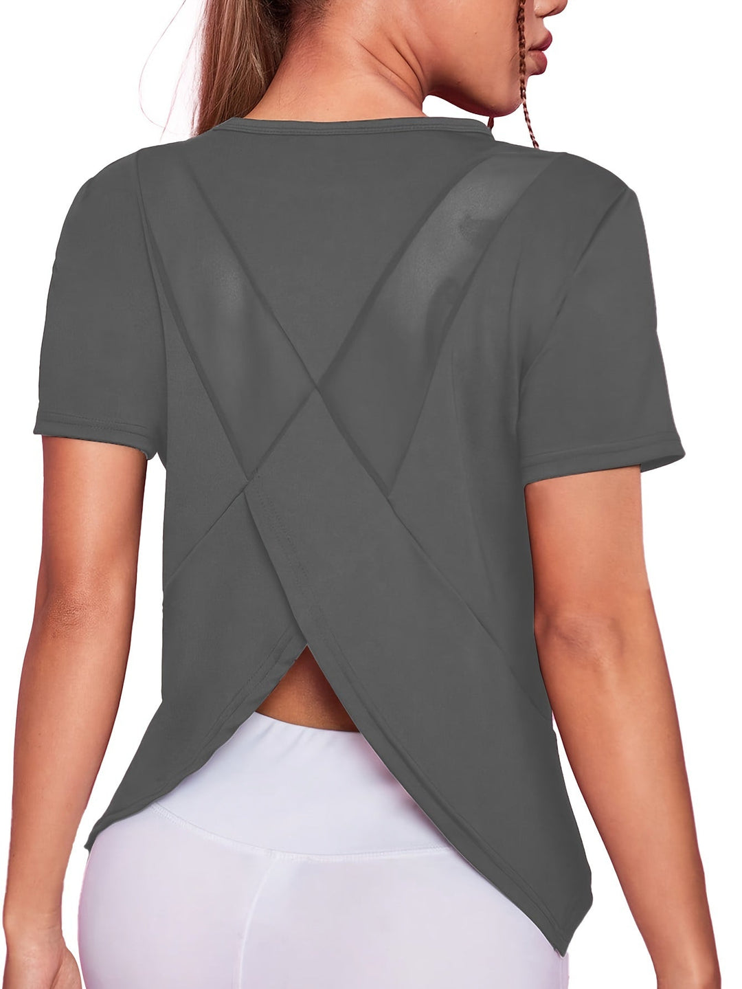 Sara | Sneldrogend dames sport-shirt met korte mouwen en ademende mesh-contrast