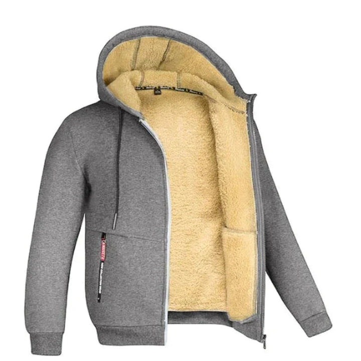 Sherpa | Wollen herenvest met capuchon