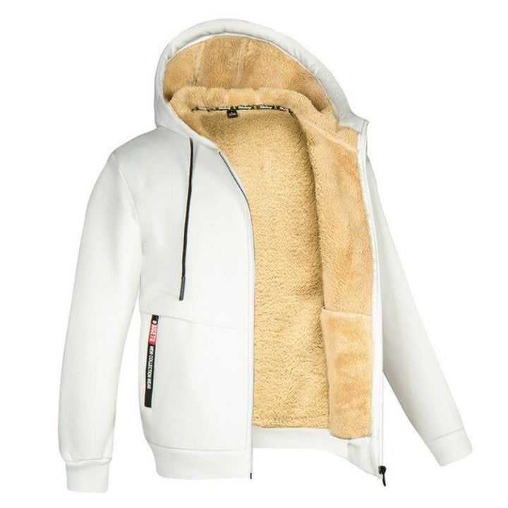 Sherpa | Wollen herenvest met capuchon