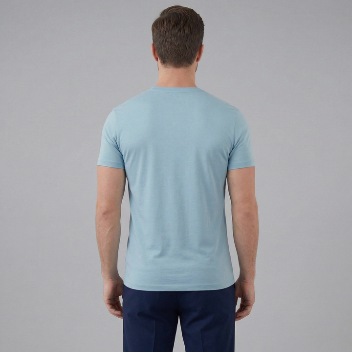 Slim Fit T-Shirt Heren Casual