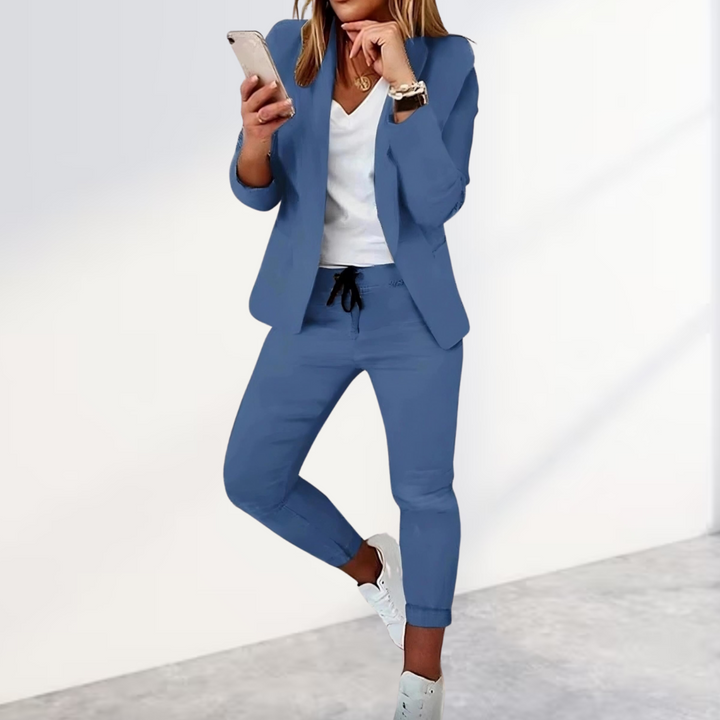 Sophie | Stijlvolle blazer & broek dames set