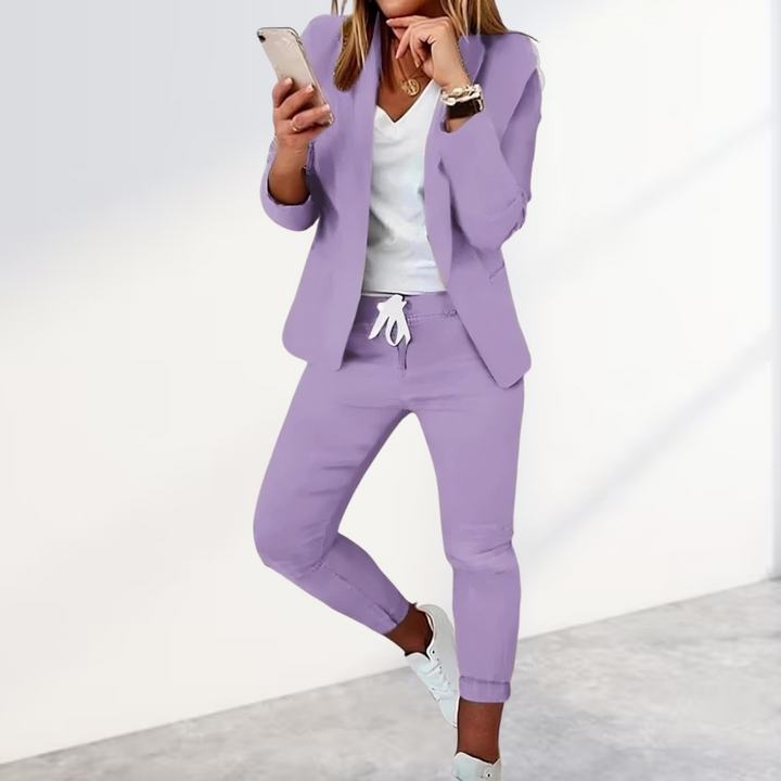 Sophie | Stijlvolle blazer & broek dames set