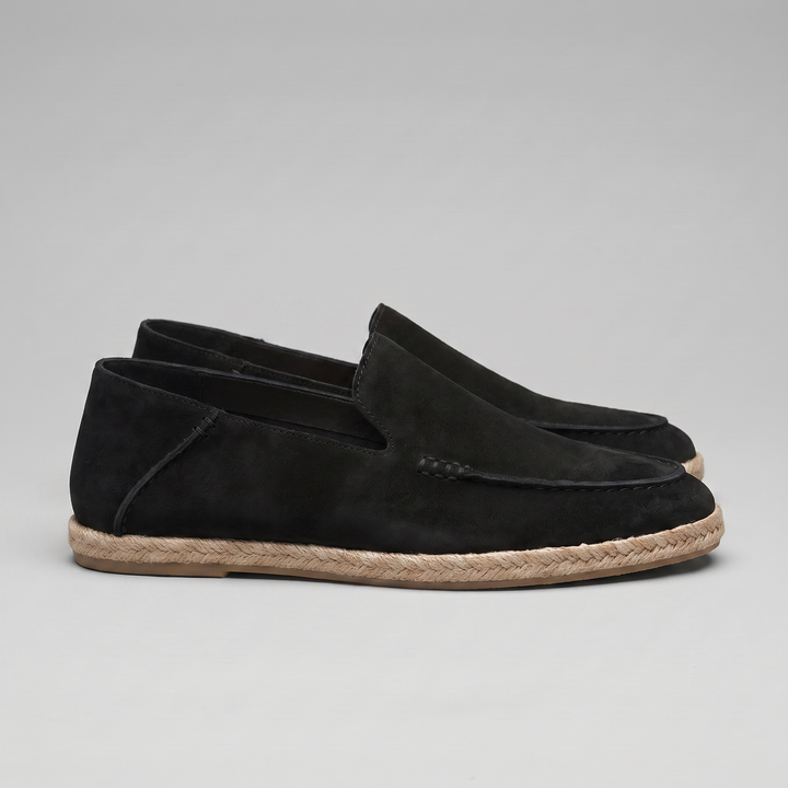 Suede Espadrille Loafers Heren Casual Zomer
