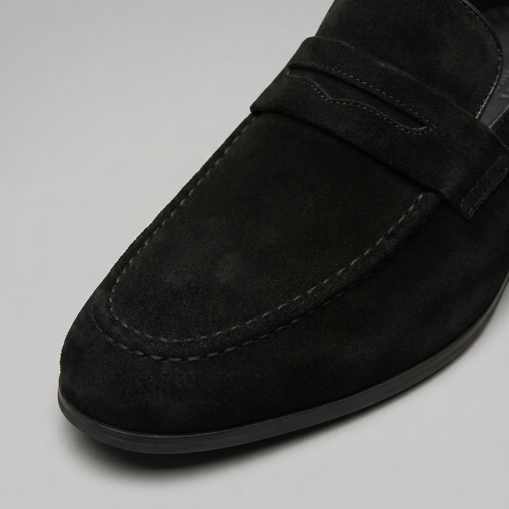 Suede Penny Loafers Heren Smart Casual
