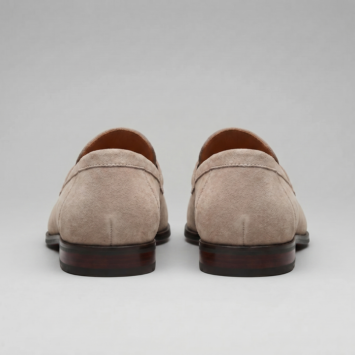 Suede Penny Loafers Heren Smart Casual