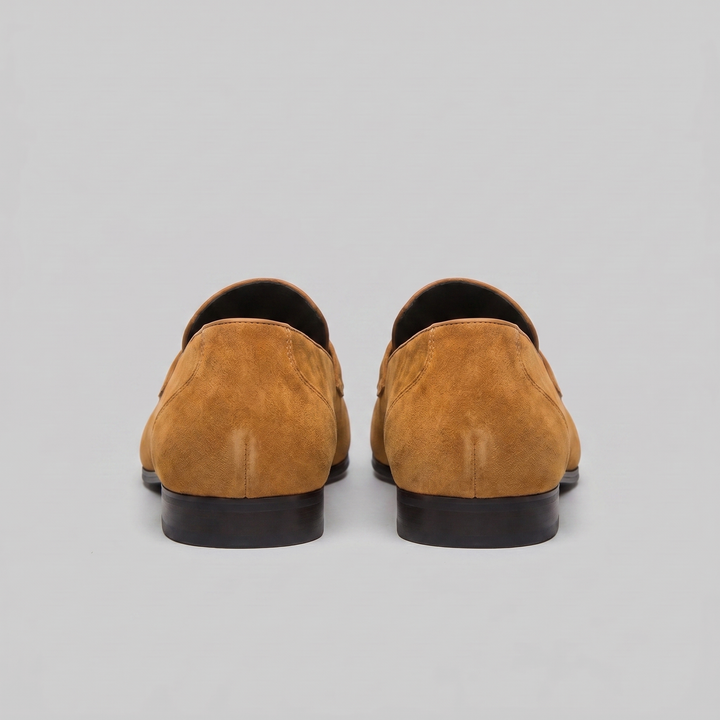 Suede Penny Loafers Heren Smart Casual