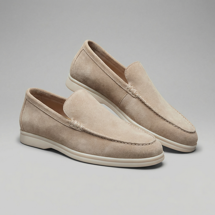 Suede Slip-On Loafers Heren Casual Formeel
