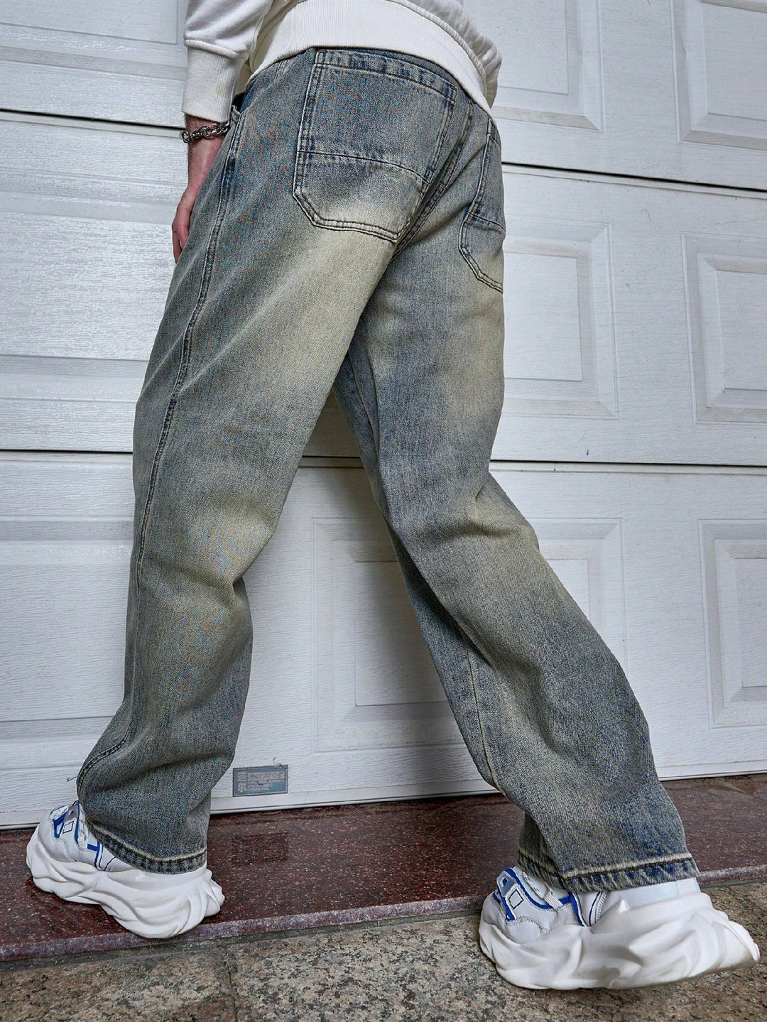 Sven | Donkerblauwe heren straight-fit jeans
