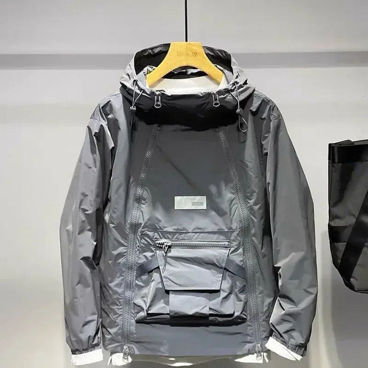 Sven | Dubbel Rits Hooded Jas