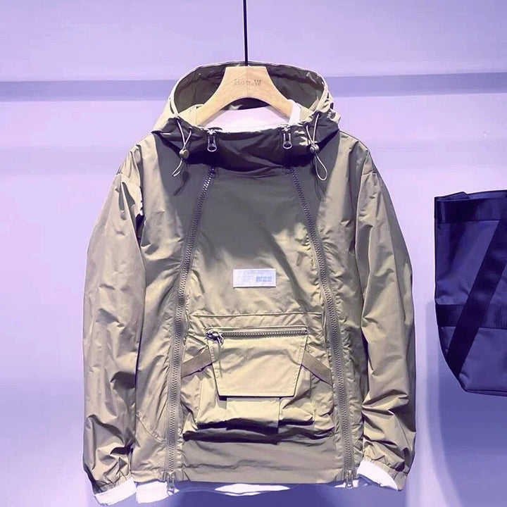 Sven | Dubbel Rits Hooded Jas