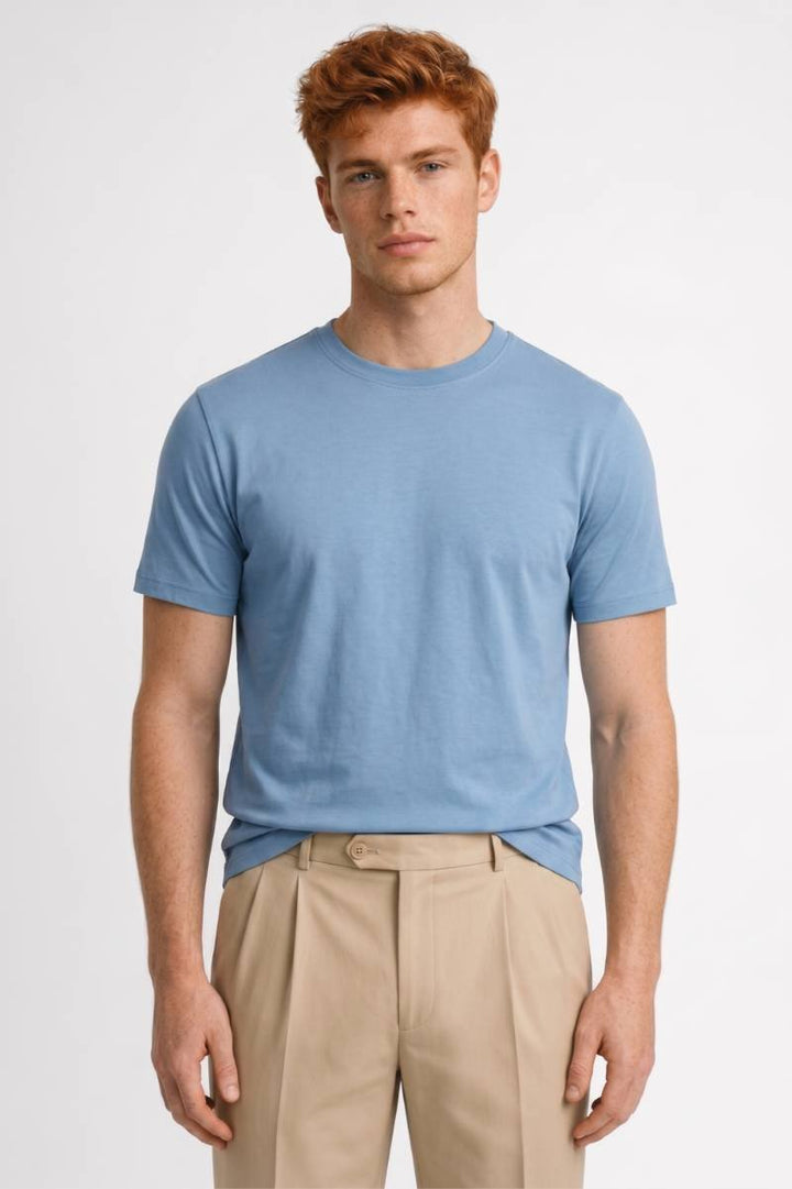 T-shirt Heren - Klassieke Ronde Hals | Comfortabele Pasvorm