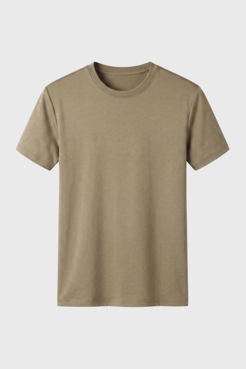 T-shirt Heren - Klassieke Ronde Hals | Comfortabele Pasvorm