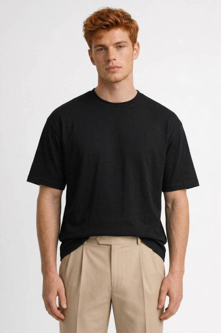 T-Shirt Heren - Oversized Basic | Ronde Hals