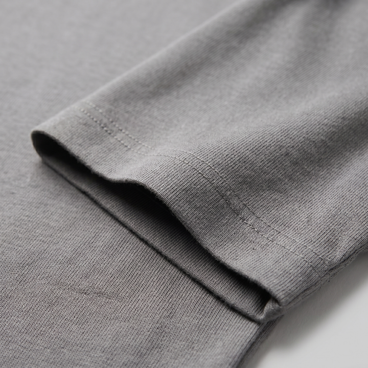 T-Shirt Heren Relaxed Fit Borststak Casual