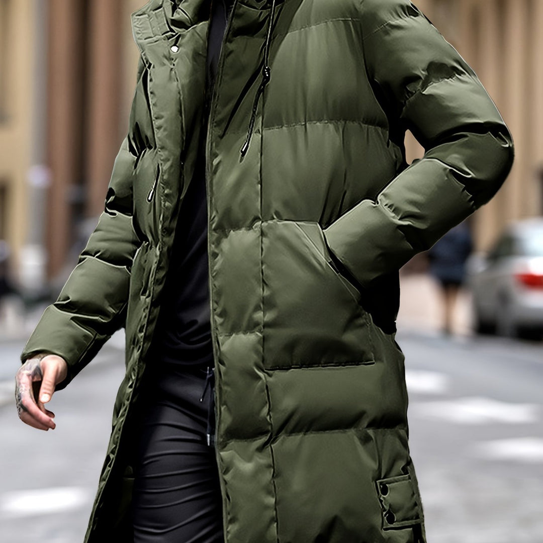 Tom | Warme winterparka met capuchon en zakken