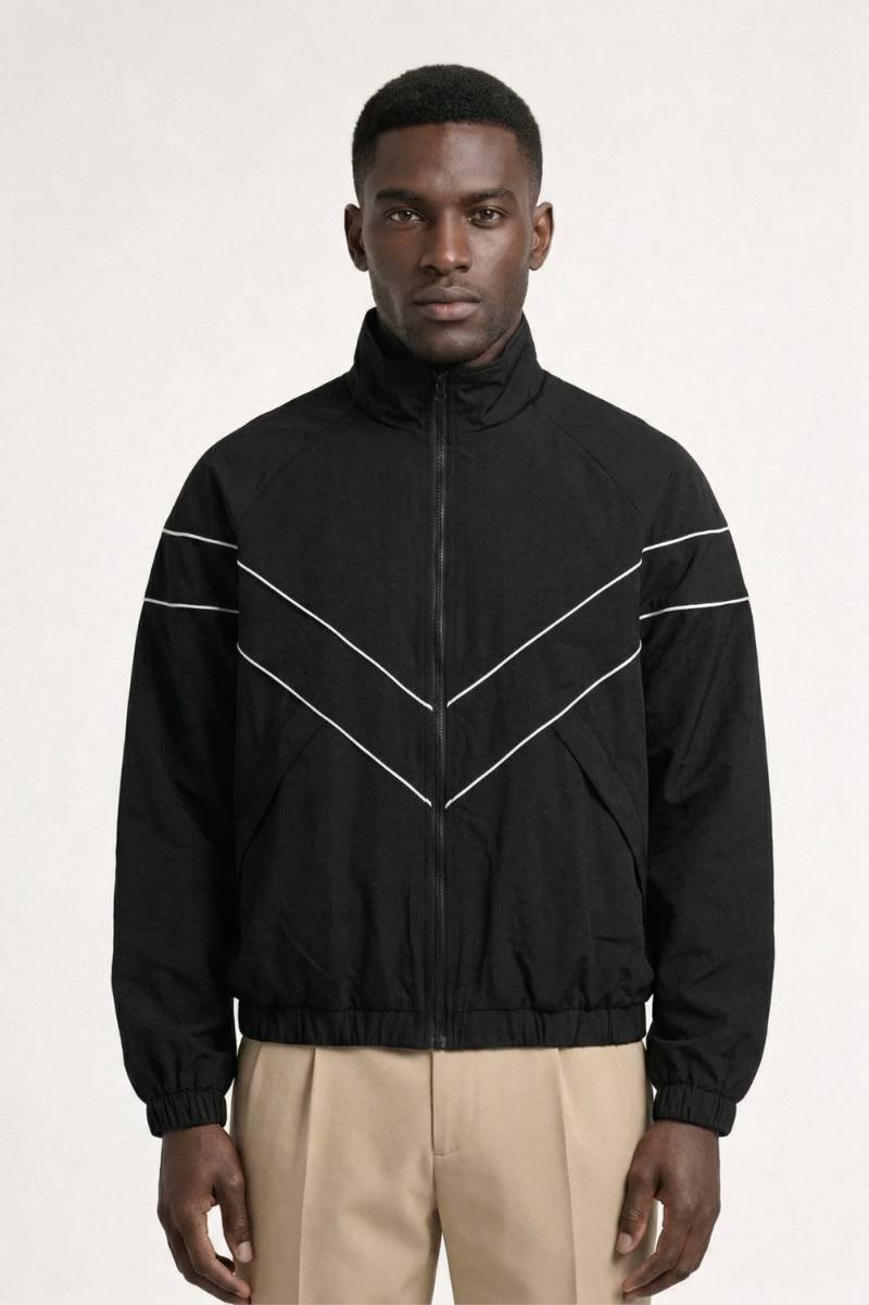 Trainingsjack Heren - Oversized Fit met Strepen | Casual