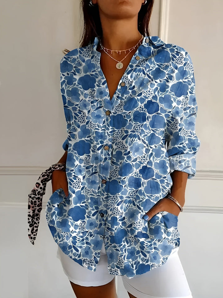 Imara - Losvallende Zomer Blouse met Print voor Dames