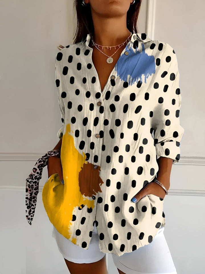 Imara - Losvallende Zomer Blouse met Print voor Dames