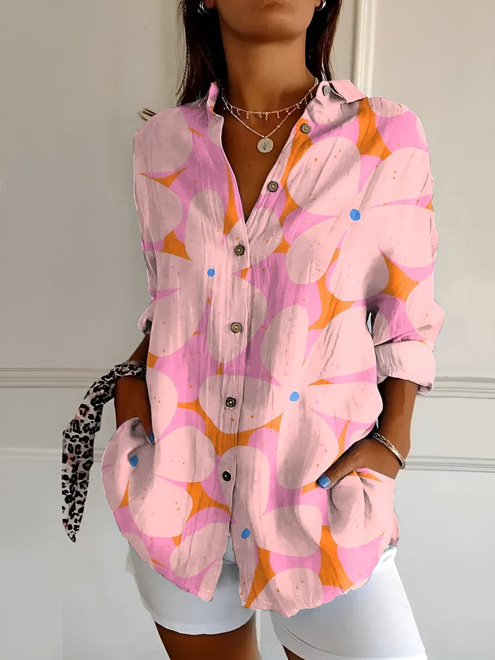 Imara - Losvallende Zomer Blouse met Print voor Dames
