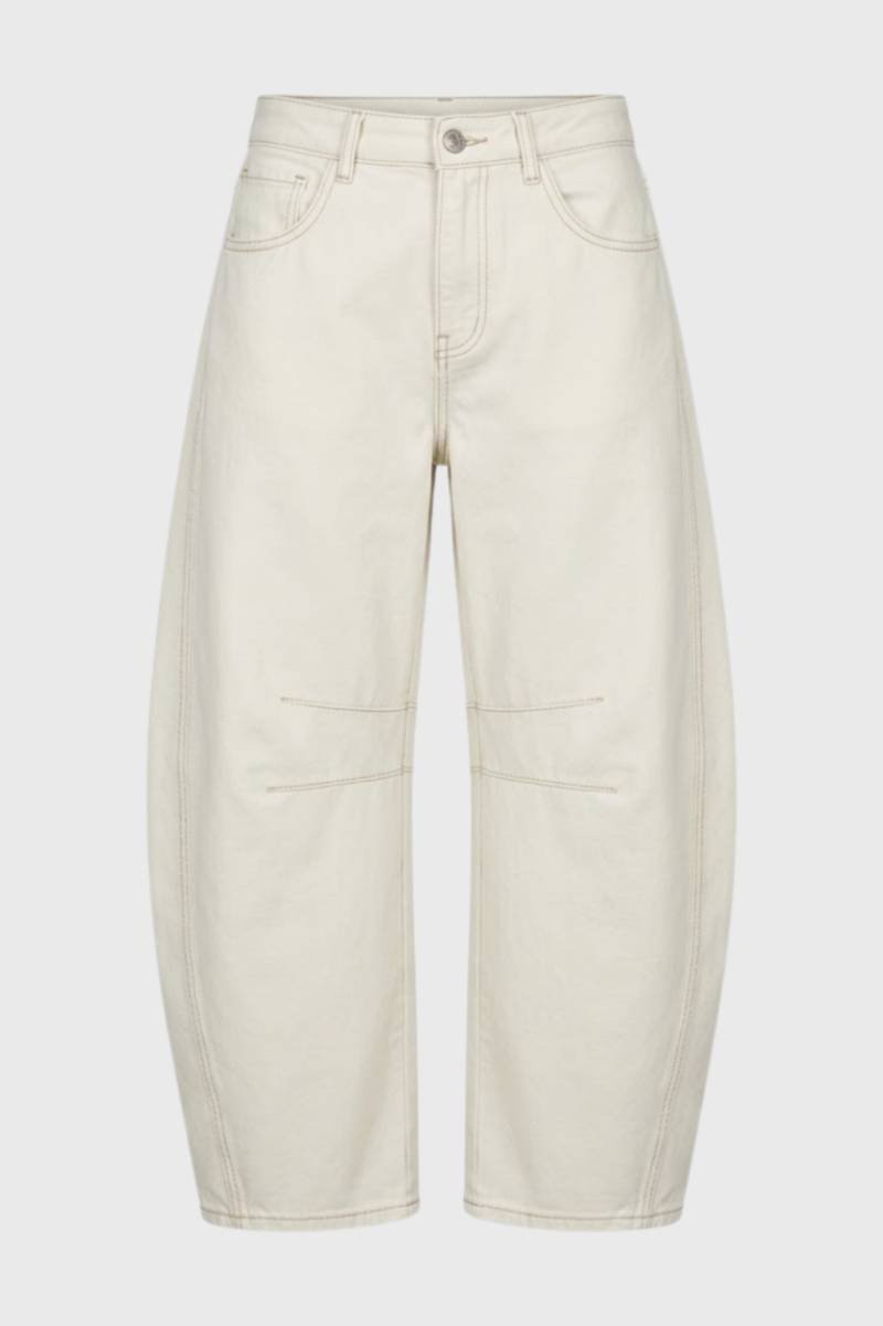 Wijde Broek Dames - Oversized met Decoratieve Naden | Balloon Fit