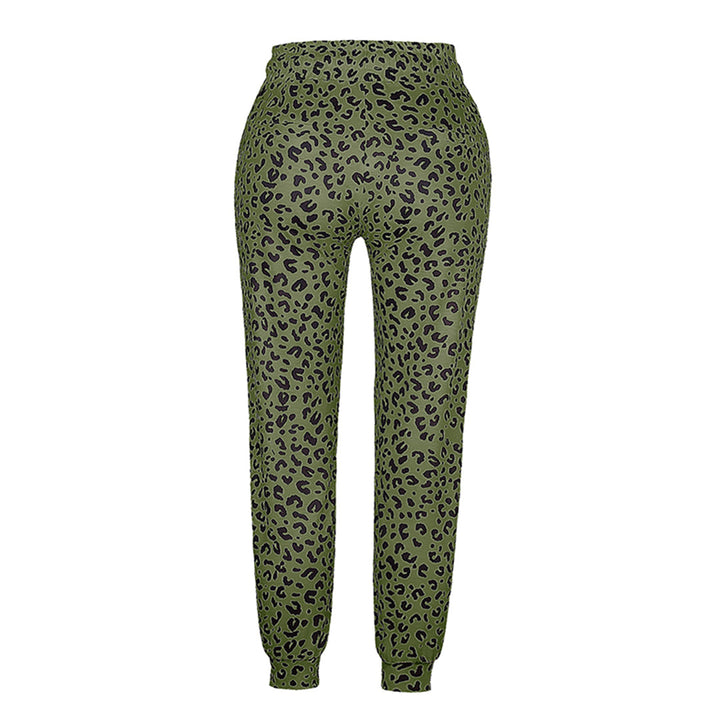Xandra | Damesbroek met luipaardprint